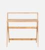 Rocio Solid Wood Writing Table In Natural Finish