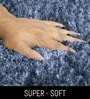 Rock Brown Microfiber 18x30 Inches Super Soft Bath Mat