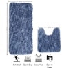 Rock Brown Microfiber 18x30 Inches Super Soft Bath Mat