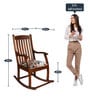 Rocking Chair in Brown colour