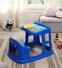 Rocko Kids Junior Study Table in Blue Colour