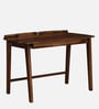 Roding Sheesham Wood Study Table In Rustic Teak Finish