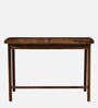 Roding Sheesham Wood Study Table In Rustic Teak Finish