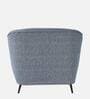 Rodrigo Fabric 1 Seater Sofa In Blue Colour