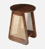 Rogaland Mango Wood End Table In Tubbaq Finish