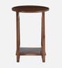 Rogaland Mango Wood End Table In Tubbaq Finish