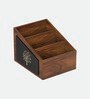 Roland Engineered Wood Multicompartment Remote Holder
