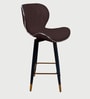 Rolex High Counter Bar Stool in Brown Colour