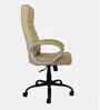 Rolex Leatherette HB Executive Chair In Cream Colour