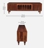 Rolin Sheesham TV Console for Upto 75 inch TV In Waln