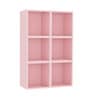 Roller Moller floor shelf in Pink Colour