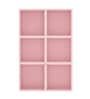 Roller Moller floor shelf in Pink Colour