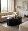 Rolleston Metal Coffee Table In Black Finish