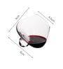 Rolly Polly  1000Ml Borosilicate Glass  Decanters with 2 Glasses