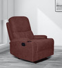 Roma 1 Seater Manual Recliner in Brown Colour