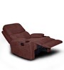 Roma 1 Seater Manual Recliner in Brown Colour