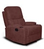 Roma 1 Seater Manual Recliner in Brown Colour