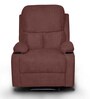 Roma 1 Seater Manual Recliner in Brown Colour