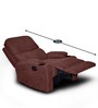 Roma 1 Seater Manual Recliner in Brown Colour