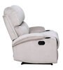 Roma Velvet Manual 1 Seater Recliner in Grey Colour