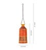 Baker Roma-A Orange & Yellow Jute Hanging Light