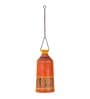 Baker Roma-A Orange & Yellow Jute Hanging Light