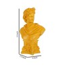 Roman Emperor Yellow Polyresin Showpiece