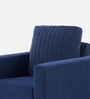 Roman Fabric 1 Seater Sofa In Cobalt Blue Colour Roman Fabric 1 Seater Sofa In Cobalt Blue Colour