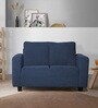 Neudot Roman Fabric 2 Seater Sofa in Blue Colour