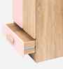 Romania 2 Door Kids Wardrobe In Pink Finish