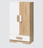 Romania 2 Door Kids Wardrobe In White Finish