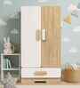 Romania 2 Door Kids Wardrobe In White Finish
