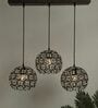 Romania Black Metal Cluster Hanging Light
