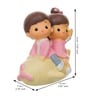 Romantic Couple on Plane Showpiece Valentine Gift