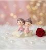 Romantic Couple on Plane Showpiece Valentine Gift