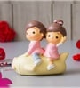 Romantic Couple on Plane Showpiece Valentine Gift