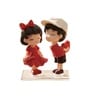 Romantic Cute Couple Showpiece Valentine Gift Set