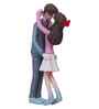 Romantic Hugging Couple Multicolour Polyresin Showpieces