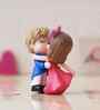 Romantic Kissing Couple Multicolour Polyresin Showpieces