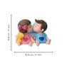 Romantic Kissing Couple Showpiece Valentine Gift