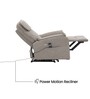 ROME ITALIAN MASSAGER POWER RECLINER 1S