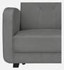 Rome Velvet 1 Seater Sofa in Grey Colour