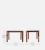 Romilly Sheesham wood 4 Seater Dining Set In Provincial Teak Finish Romilly Sheesham wood 4 Seater Dining Set In Provincial Teak Finish