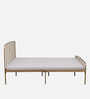 Gabriella Metal King Size Bed in Gold Colour