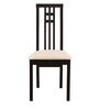 Ronald 4 Seater Dining Set in Cappuccino Finish