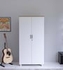 Ronald Meg 2 Door Wardrobe in Leon Teak Finish