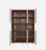 Ronald Mine Crockery Unit in Leon Teak Finish