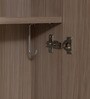 Ronaldo 4 Door Sliding Wardrobe in Light Walnut Finish