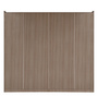 Ronaldo 4 Door Sliding Wardrobe in Light Walnut Finish