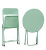 Ronda Metal Outdoor Table Set with 2 Chairs in Green Colour